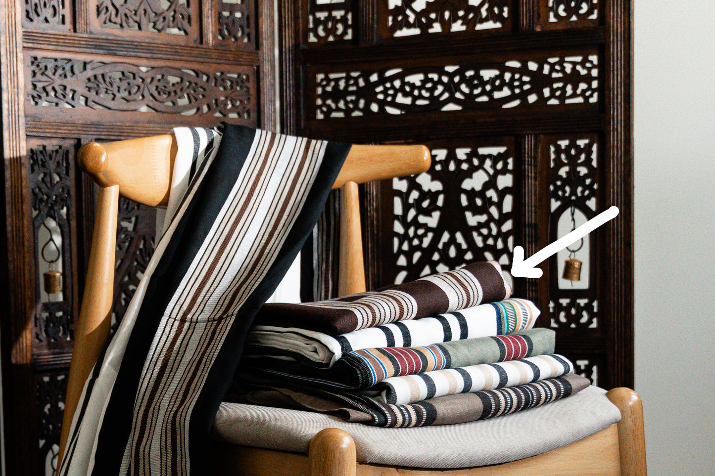 Brown Yemeni Shawl
