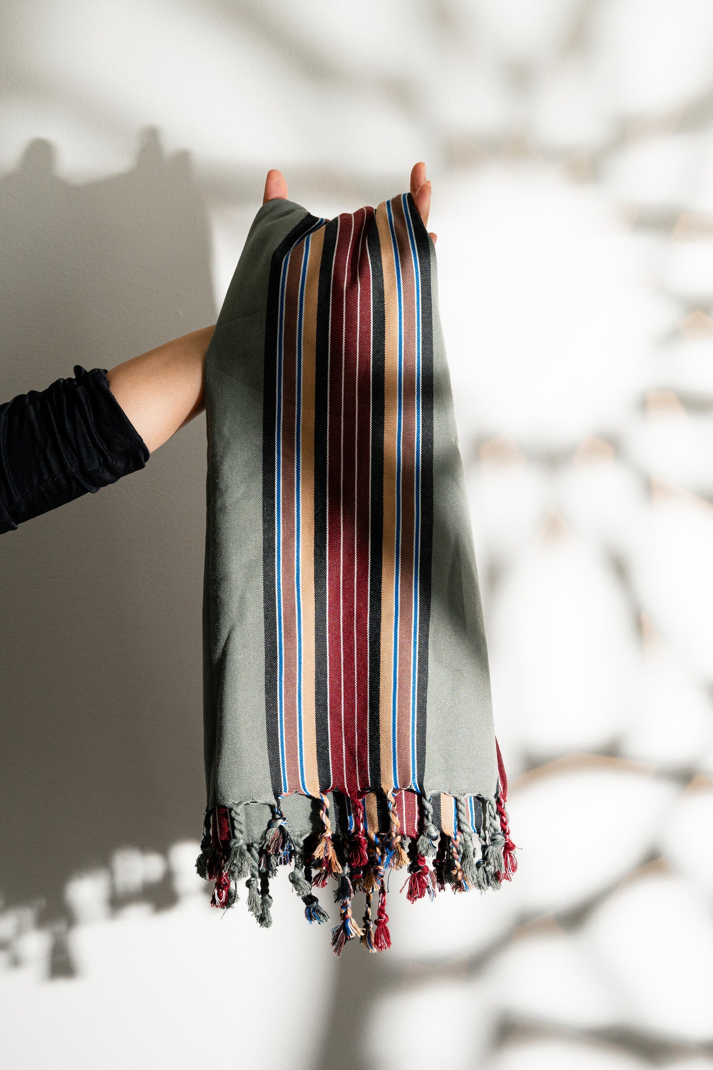 Sage Yemeni Shawl