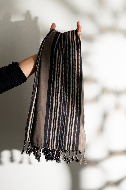 Cocoa Yemeni Shawl